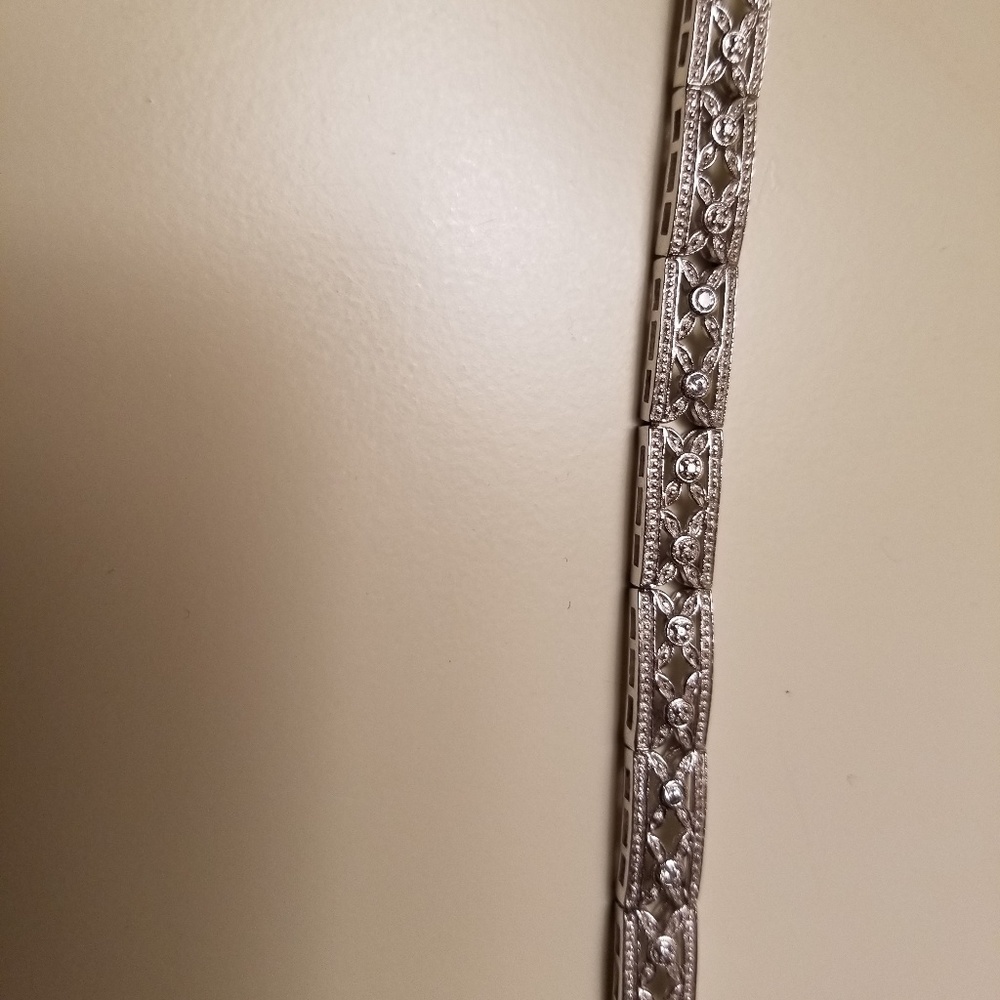 Sterling silver 7.5 inch bracelet